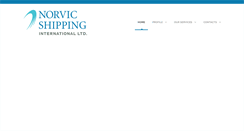 Desktop Screenshot of norvicshipping.com