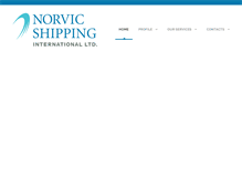 Tablet Screenshot of norvicshipping.com